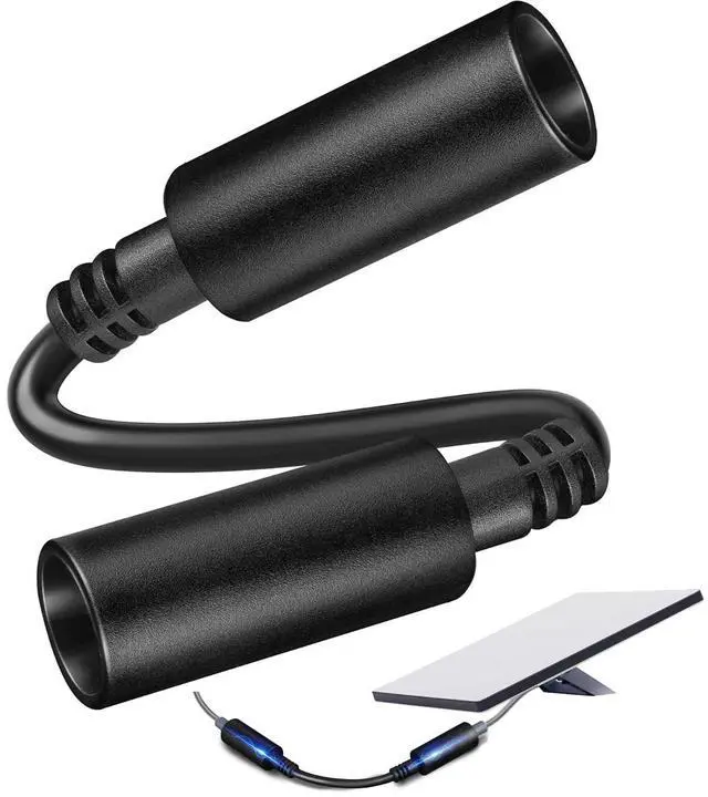 Main image of DC Female to Female Adapter 5.5mm x 2.1mm DC Barrel Connector Extender 12V Waterproof for Starlink Mini Power Cord PoE Splitter & RV Off-Grid Mobile Use