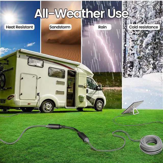 Alt view image 7 of 7 - DC Female to Female Adapter 5.5mm x 2.1mm DC Barrel Connector Extender 12V Waterproof for Starlink Mini Power Cord PoE Splitter & RV Off-Grid Mobile Use