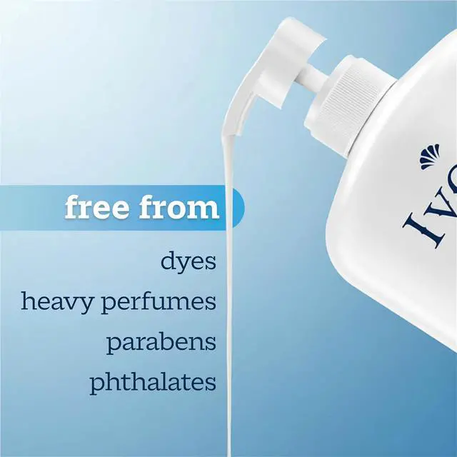 Alt view image 5 of 6 - Ivory Body Wash 35 oz, Gentle Formula, Free of Dyes, Heavy Perfumes, Parabens, Phthalates & Silicones, for Sensitive Skin, pH Balanced, Original Scent