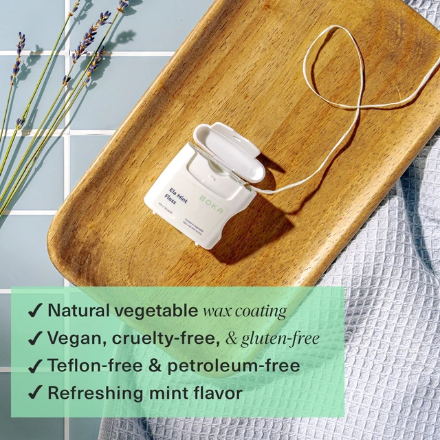 Alt view image 5 of 6 - Boka Ela Mint Expandable Woven Dental Floss 1 Pack