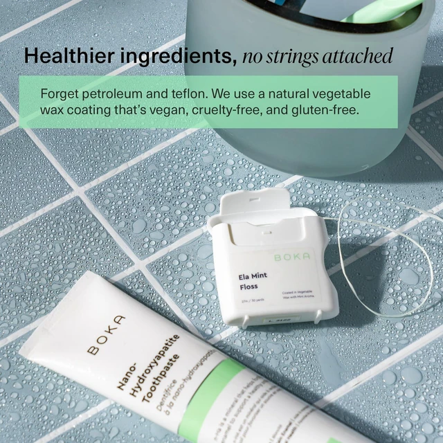Alt view image 3 of 6 - Boka Ela Mint Expandable Woven Dental Floss 1 Pack