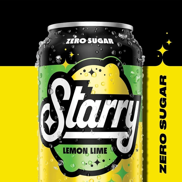Alt view image 2 of 6 - Starry Zero Sugar Lemon Lime Soda, 12 Fl Oz Cans (Pack of 12)