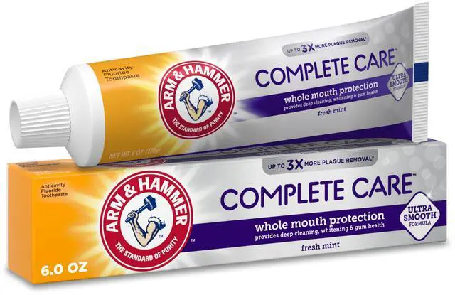 Main image of ARM & HAMMER Complete Care Toothpaste, Fresh Mint, 6.0oz