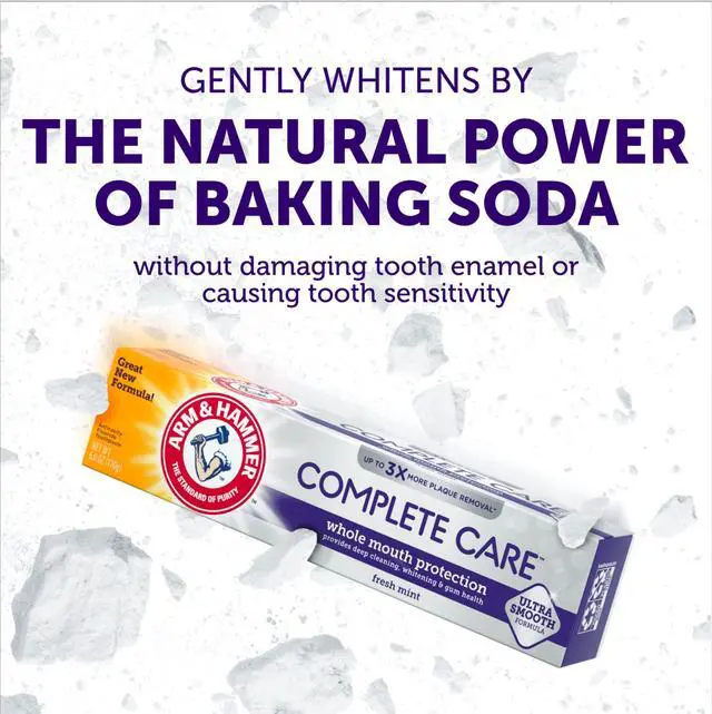 Alt view image 4 of 6 - ARM & HAMMER Complete Care Toothpaste, Fresh Mint, 6.0oz