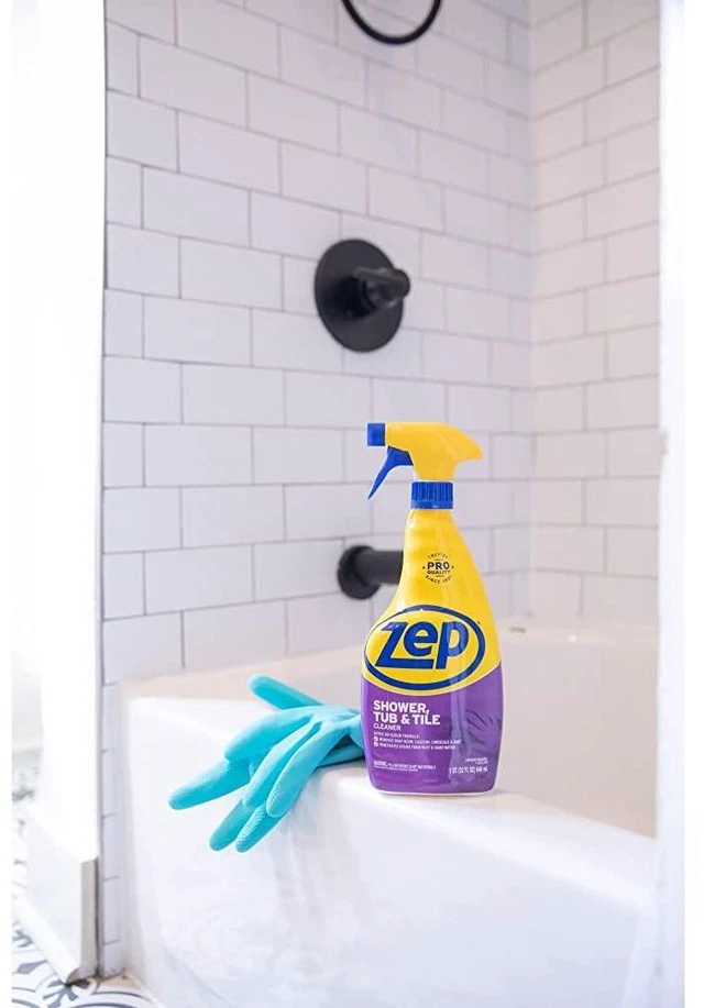 Alt view image 6 of 6 - Zep ZUSTT32PF Shower Tub and Tile Cleaner, 32oz, 1-Pack