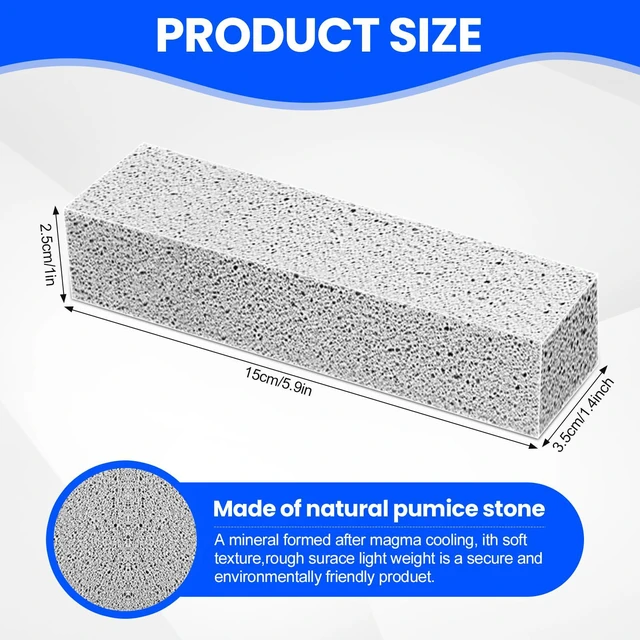 Alt view image 5 of 6 - Riuja 6 Pack Pumice Stone Toilet Bowl Cleaner
