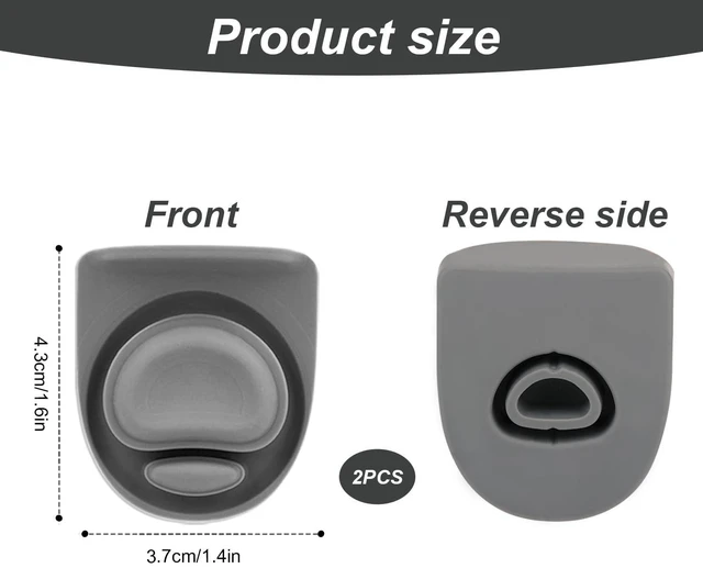 Alt view image 2 of 6 - PEUTIER 2pcs Replacement Stopper Compatible with Owala FreeSip 24oz 32oz