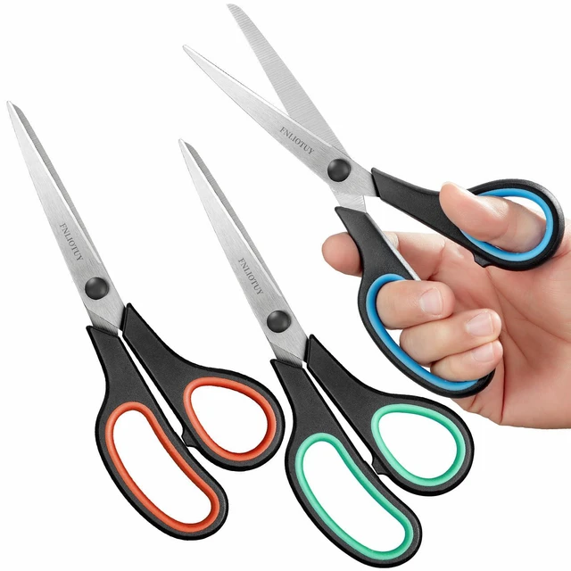 Main image of 5" Heavy Duty All Purpose Scissors for Office, Home, School, Sewing, Crafts