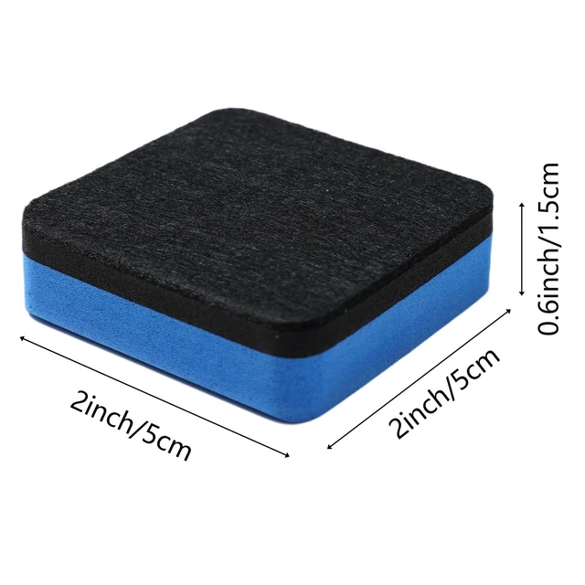 Alt view image 2 of 7 - XKDOUS 12 Pack Magnetic Dry-Erase Whiteboard Erasers for Classroom Office