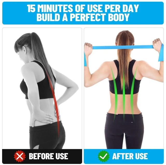 Alt view image 3 of 6 - Resistance Bands, Professional Exercise Bands, Physical Therapy Bands for Strength Training, Yoga, Pilates, Stretching, Recovery, Home Gym