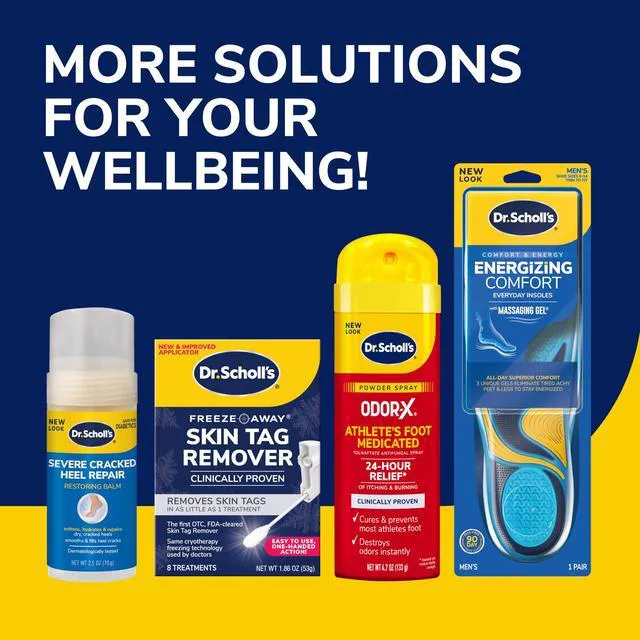 Alt view image 3 of 7 - Dr. Scholl's Odor-X Odor-Fighting Spray-Powder, All-Day Odor Protection and Sweat Absorption