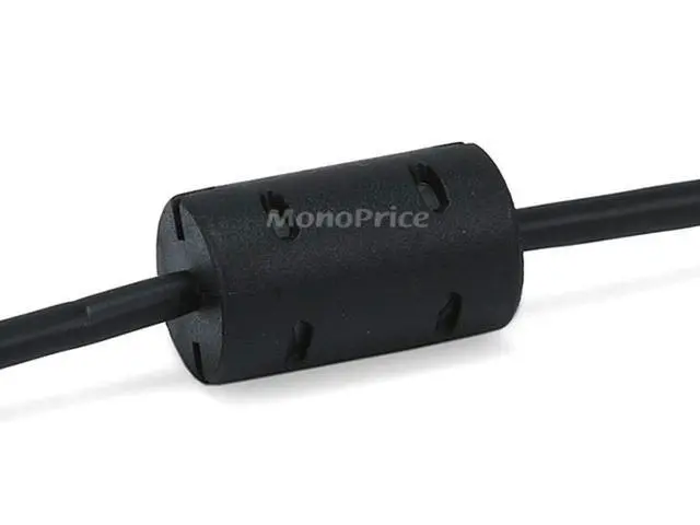 Alt view image 4 of 4 - 3-Feet USB 2.0 A Male to Mini-B 5pin Male 28/24AWG Cable with Ferrite Core (Gold Plated) (105447),Black