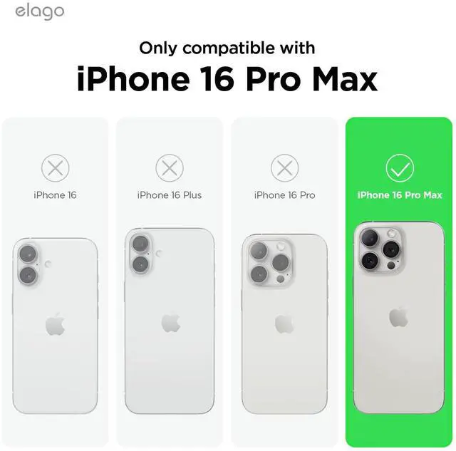 Alt view image 2 of 7 - Compatible with iPhone 16 Pro Max Case, Premium Liquid Silicone Case, Full Body Protective Cover, Shockproof, Slim Phone, Anti-Scratch Soft Microfiber Lining, 6.9 inch (White)