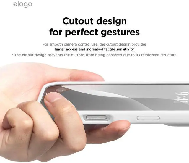 Alt view image 6 of 7 - Compatible with iPhone 16 Pro Max Case, Premium Liquid Silicone Case, Full Body Protective Cover, Shockproof, Slim Phone, Anti-Scratch Soft Microfiber Lining, 6.9 inch (White)