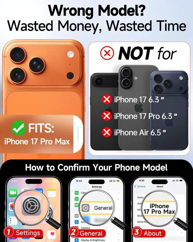 Alt view image 2 of 7 - for iPhone 17-Pro-Max Cases: Clear Wallet Card Holder Cover Women i Phone 17pro Promax Funda para iPhone17 Maxcase iohone 17promax Active Style Credit Storage Pocketable Design, Transparente