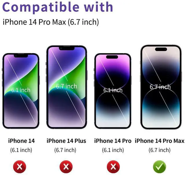 Alt view image 2 of 7 - for iPhone 14 Pro Max Case Wallet Clear Protective Phone Case with Credit Card Holder Heavy Duty Protection Shockproof Anti-Scratch Anti-Yellow Cover for iPhone 14 Pro Max 6.7 inch Transparent