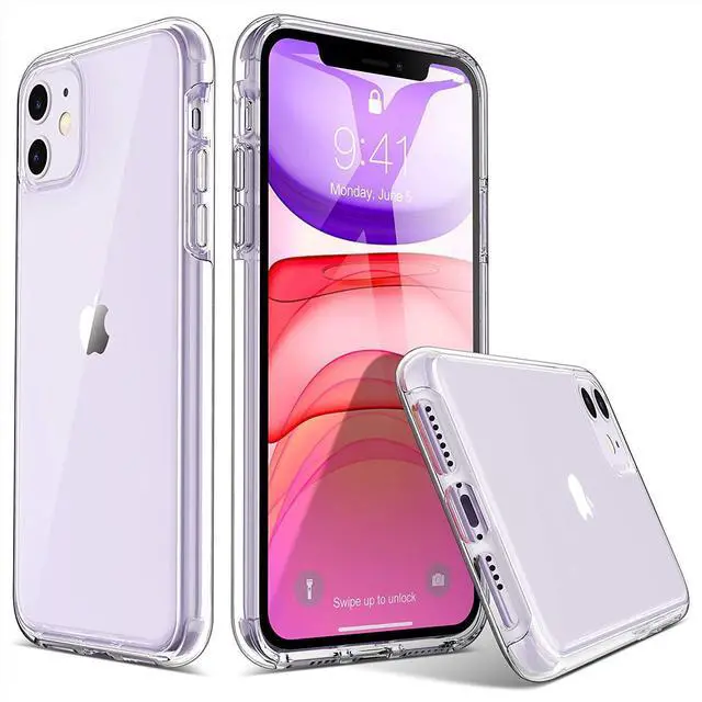 Main image of Clear Case Compatible with iPhone 11 6.1-Inch 2019, Transparent Thin Slim Protective Phone Cover