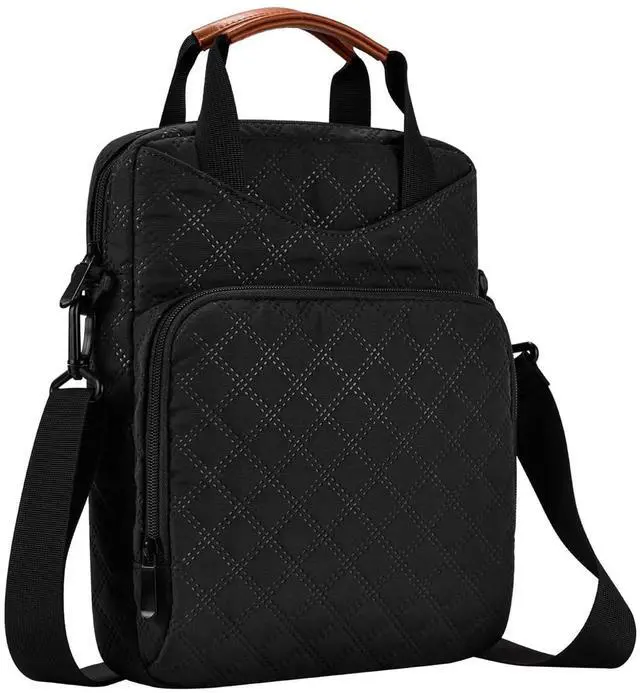 Main image of Tablet Sleeve Bag with Shoulder Strap, Black, 9-11 inch