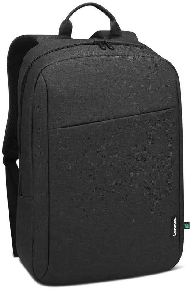 Alt view image 3 of 3 - 16 ECO Laptop Backpack - B210 - Travel Pack for Laptop or Tablet, Durable, Water-Repellent, Made from Recycled Material, Lightweight, Sleek Design for Travel, Business, Casual Backpack - Black