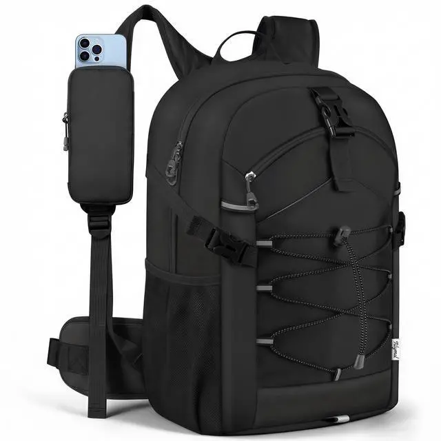 Main image of Hiking Travel Backpack for Men Women 25L - Small Lightweight Waterproof Outdoor Camping Backpack/Day Pack, Hiking Daypack with Hydration System for Hiking, Travel, Sports, Running, Biking
