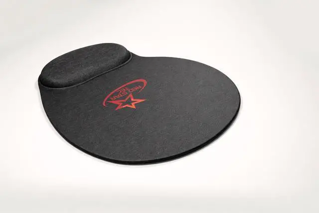 Main image of MP-104B Ergonomic Mouse Pad with Wrist Rest, Black Desk Pad for Home Office, Laptop, and Computer Desk