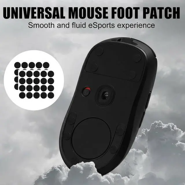 Alt view image 5 of 7 - 160 Pcs Mouse Slider Pads Replacement, PTFE Glide Dots 6mm and 7mm Universal Mouse Skates for Gaming Mouse and Office Mice, Smooth Glide Upgrade Compatible with Cloth or Hard Mousepads (Black)
