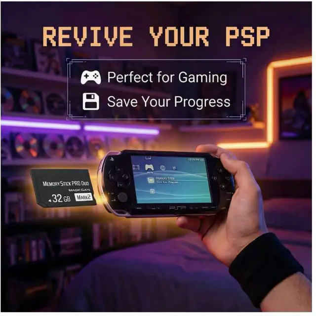 Alt view image 4 of 7 - Original 32GB Memory Stick pro Duo (Mark2) for PSP1000 2000 3000 Camera MemoryCard