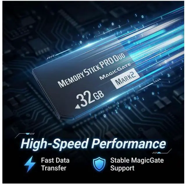 Alt view image 3 of 7 - Original 32GB Memory Stick pro Duo (Mark2) for PSP1000 2000 3000 Camera MemoryCard