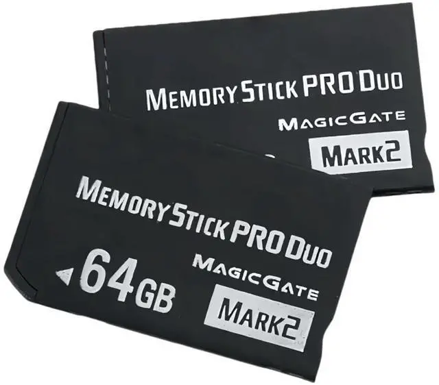 Alt view image 3 of 5 - High-Capacity 64GB Memory Stick Pro Duo MARK2 Fully Compatible with PSP1000/2000/3000, Cyber-Shot DSC, DSLR & Handycam