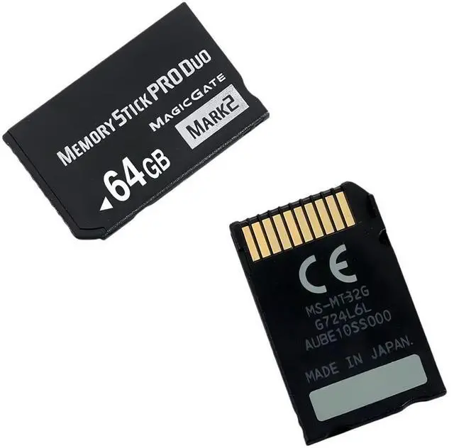 Alt view image 4 of 5 - High-Capacity 64GB Memory Stick Pro Duo MARK2 Fully Compatible with PSP1000/2000/3000, Cyber-Shot DSC, DSLR & Handycam