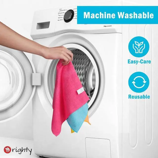 Alt view image 7 of 7 - Microfiber Cleaning Cloth Pack of 12, Microfiber Towels for Cars, Highly Absorbent Car Cleaning Supplies, Lint Free Cloths Clean Rags for Car Care, House, Kitchen, 12x11 inch