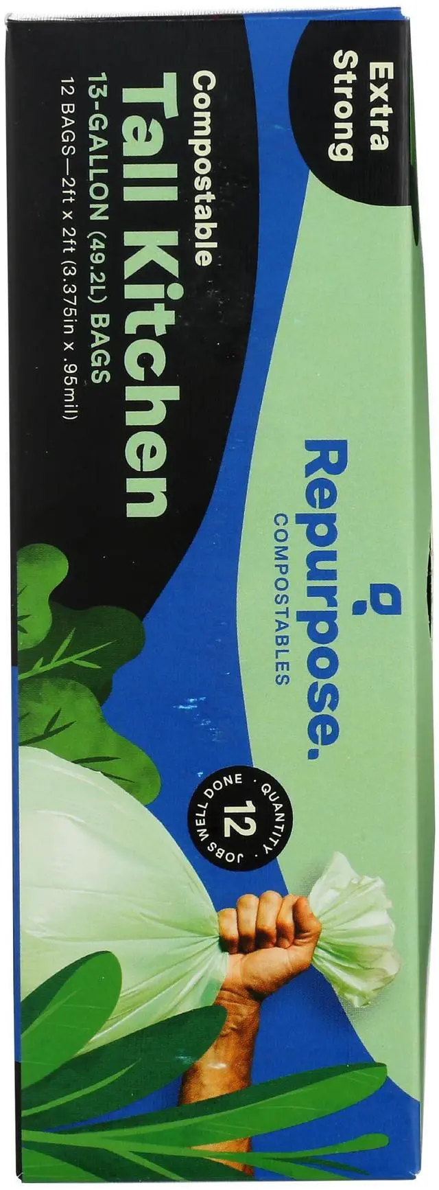 Alt view image 2 of 7 - 13 Gallon Tall Kitchen Bags, 12 CT