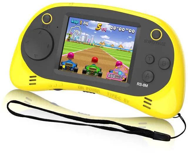 Main image of Kids Handheld Portable Video Game Player with 200 Games - 16 Bit 2.5 Inch IPS Screen Mini Retro Electronic Machine for Boys Girls