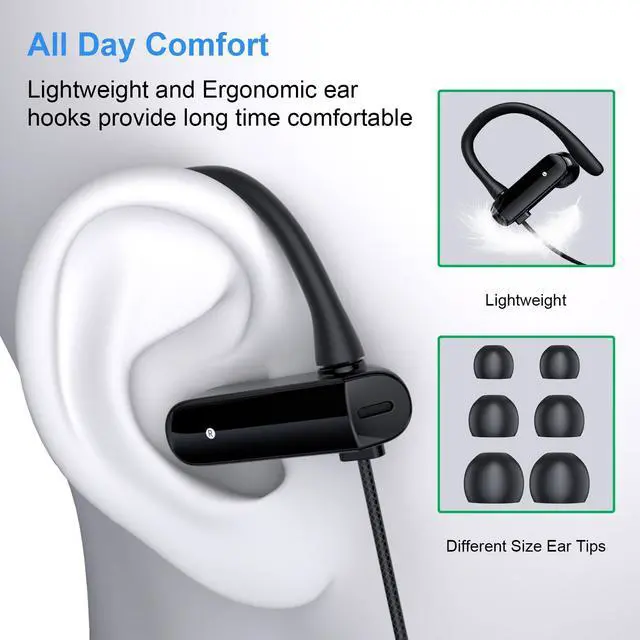 Alt view image 2 of 7 - Wired Earbuds 3.5 mm Jack Over Ear Headphones with Microphone Noise Canceling 3.5mm Earphones School Students Headset for iPod/iPad/MP3 Tablets for iPhone/Samsung Phone Computer Laptop