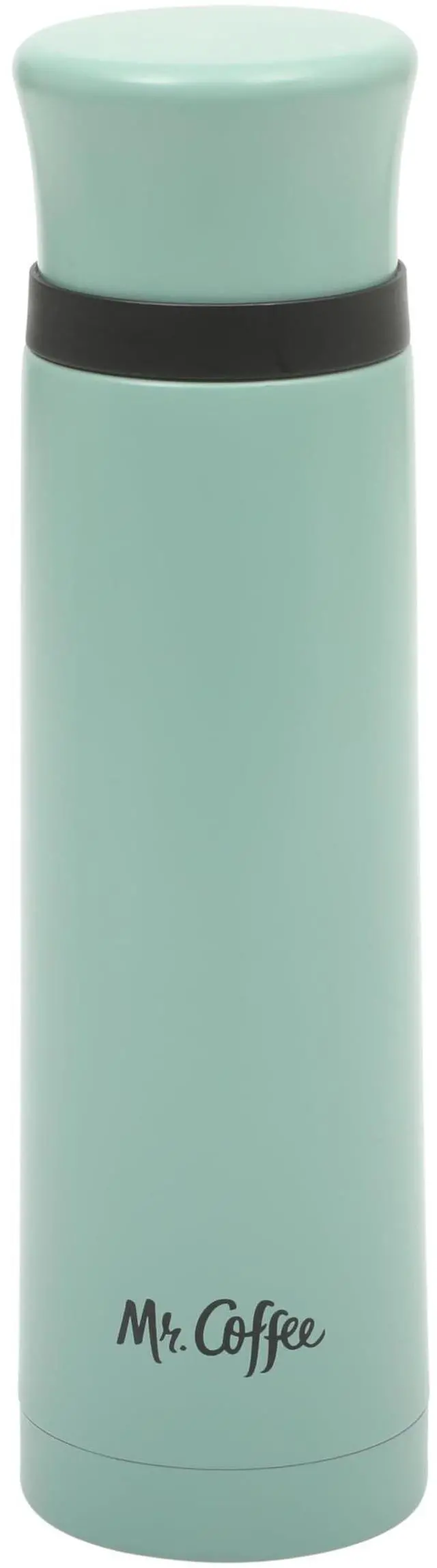 Alt view image 6 of 6 - Silverleaf 23 oz Stainless Steel Thermal Bottle Double Wall Vacuum Insulated Travel Mug with Leak-Proof Lid, Teal Hot & Cold Beverage Flask for Work, Commute, or Camping
