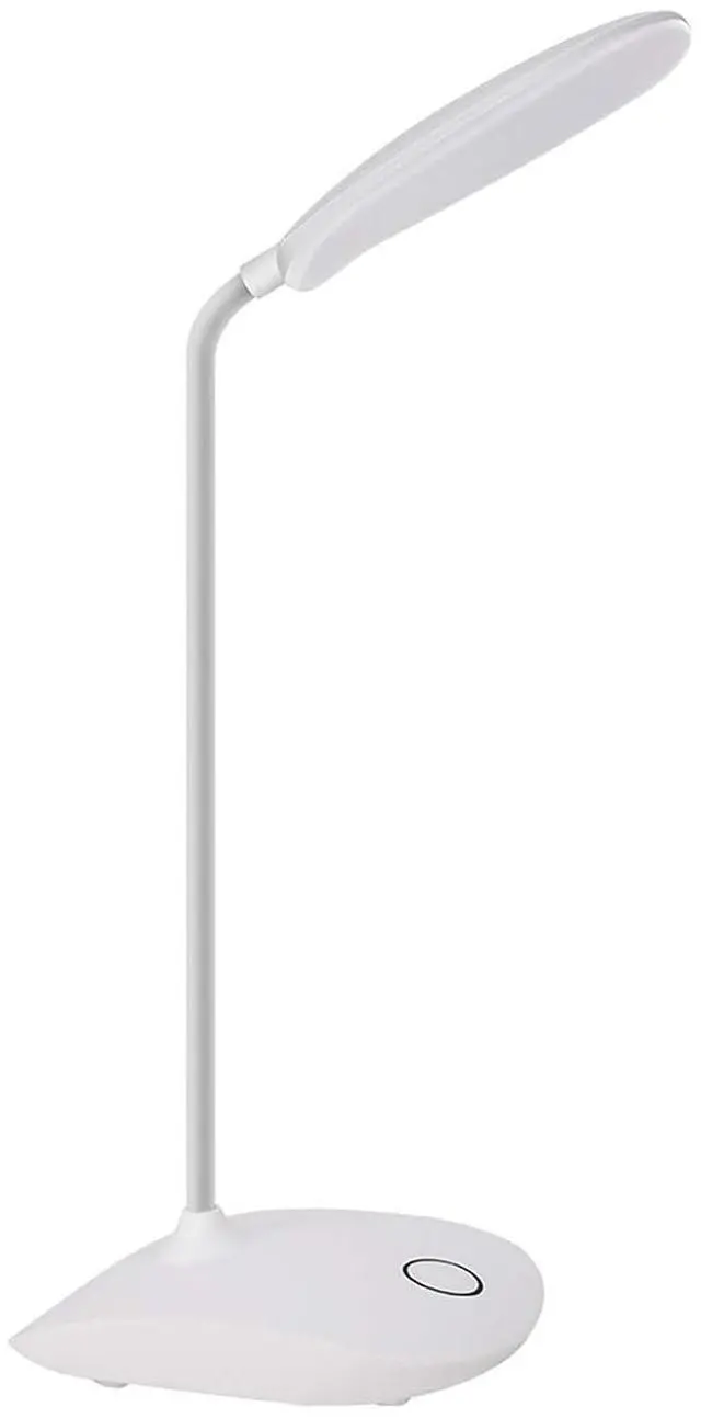 Main image of LED Desk Lamp with Flexible Gooseneck 3 Level Brightness, Battery Operated Table Lamp 5W Touch Control,Compact Portable lamp for Dorm Study Office Bedroom,Eye-Caring and Energy Saving