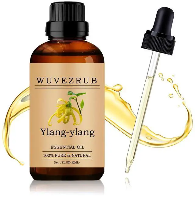 Main image of Ylang-Ylang Essential Oil 30ML - 100% Pure and Natural Oils for Aromatherapy Diffuser - 1 Fl Oz/Ylang-Ylang