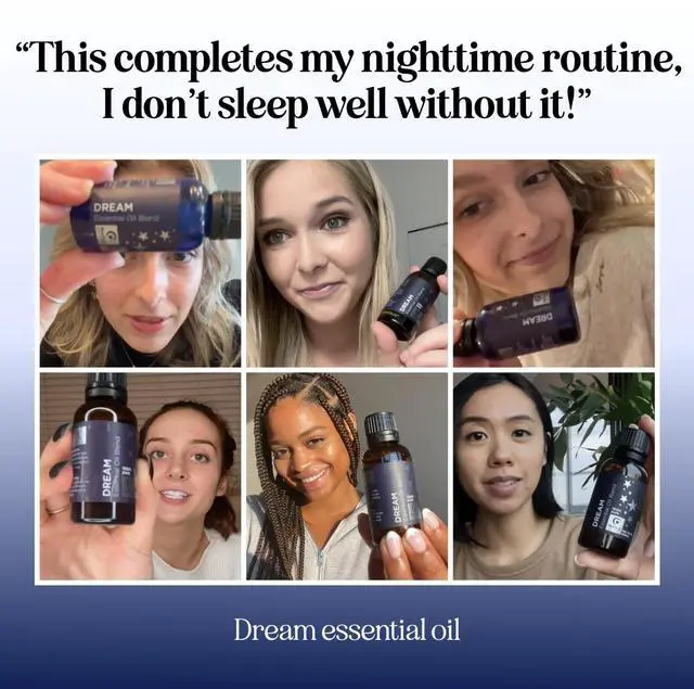 Alt view image 2 of 7 - Sleep Essential Oil Blend for Diffuser - Dream Essential Oils for Diffusers Aromatherapy and Relaxation with Clary Sage Ylang-Ylang Roman Chamomile and Lavender for Sleep Time Support (1 Fl Oz)