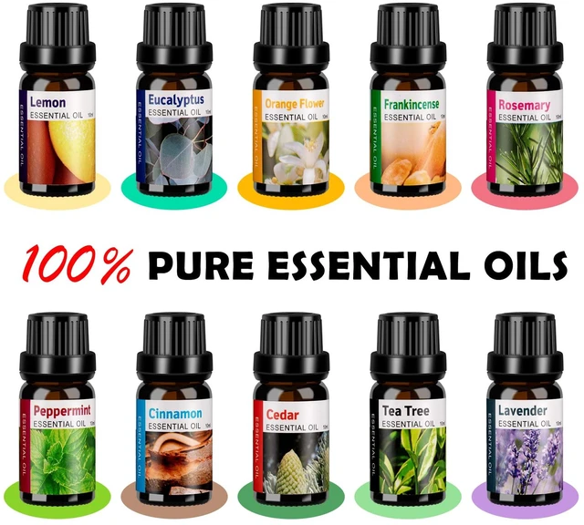 Alt view image 7 of 7 - Aroma Diffuser for Essential Oil Large Room,Office Essential Oil Diffusers for Home Kids, Ambient Light Cool Mist humidifier for Bedroom Auto Off with 10 Essential Oils