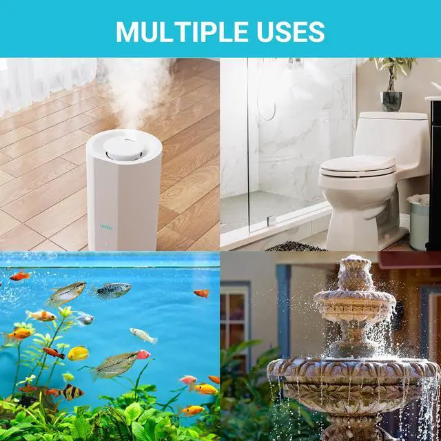 Alt view image 7 of 7 - Humidifier Cleaning Ball Fight Humidifier Mold and Bacteria with Humidifier Cleaner, Prevents Hard Water Build-Up, Eliminates White Dust, Removes Odor, For All humidifiers, Fish Tank