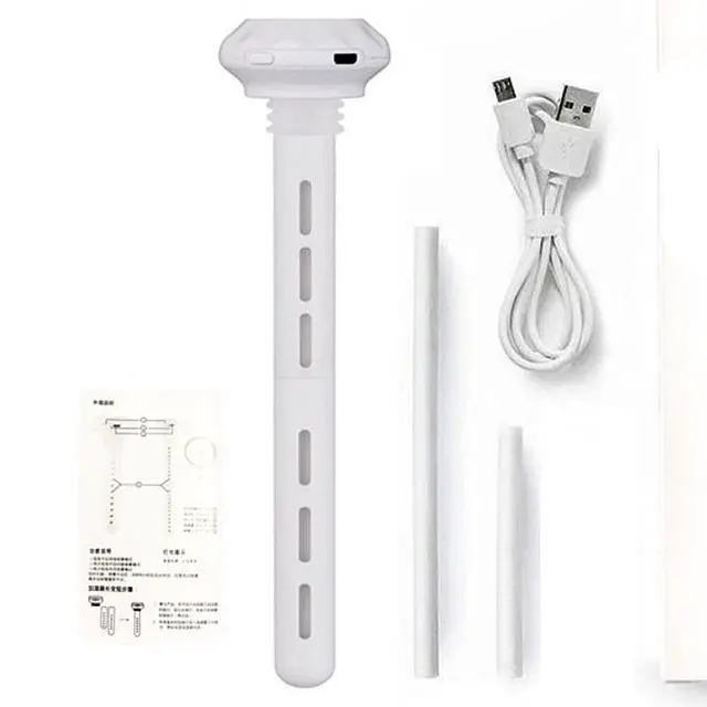 Alt view image 5 of 7 - Portable Mini Humidifiers, USB Home Air Diffuser, Anion Mist Maker Car Purifier, Ultrasound LED Lamp Humidifier With Adjustable Length