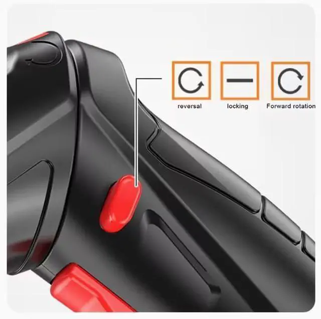 Alt view image 5 of 6 - Cordless Power Screwdriver, Electric Screwdriver Rechargeable Set, 47pcs Bits in Carrying Case Pivoting Handle and LED Lights, Small Drills Cordless
