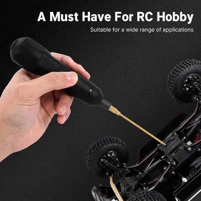 Alt view image 6 of 6 - Electric Screwdriver Cordless with USB Cable, Power Screwdriver, RC Car Tools Set For 1/10 1/18 1/24 RC Crawler Car