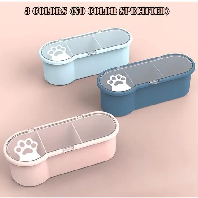 Alt view image 2 of 7 - 1 Pack Condiment Jar Spice Container, 3 Room Seasoning Jar Storage Container, contains 3 TBSP for Storing Spices, Seasonings, Sugar, Salt and Pepper,Counter, Food Storage