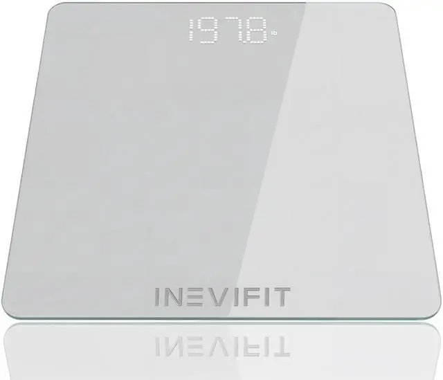 Main image of Bathroom Scale, Highly Accurate Digital Bathroom Body Scale, Measures Weight up to 400 lbs. Includes Batteries