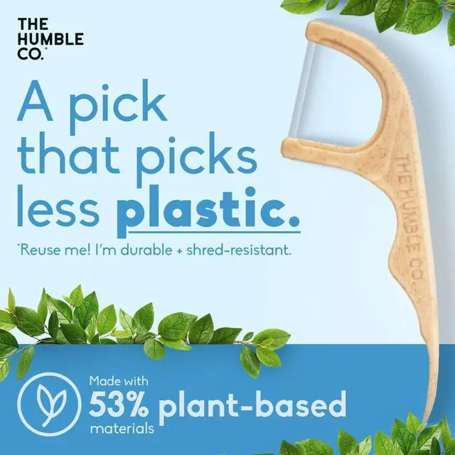 Alt view image 4 of 7 - Dental Floss Picks for Teeth, 200 Count (Mint) - Double Thread Tooth Picks Flossers for Adults Gum Health - Toothpick Floss for Interdental Oral Care & Hygiene