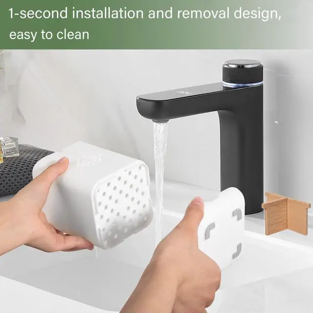 Alt view image 3 of 7 - Toothbrush Holders for Bathroom Countertop, Detachable Electric Toothbrush Holder with Divider Toothbrush and Toothpaste Organizer Storage (3 Slots White)
