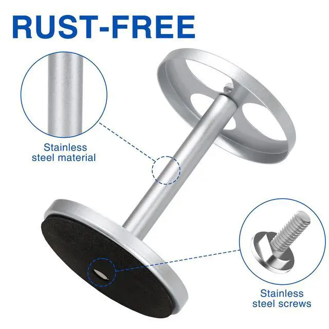 Alt view image 4 of 7 - Electric Toothbrush Holder Stand for Bathroom: Stainless Steel Ventilated Organizer with Slots for Electric Toothbrushes & Razors, Silver