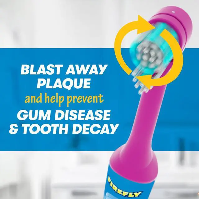 Alt view image 4 of 7 - Clean N' Protect My Little Pony Power Toothbrush with 3D Character Cover, Soft Bristles, Battery Included, Ages 3+