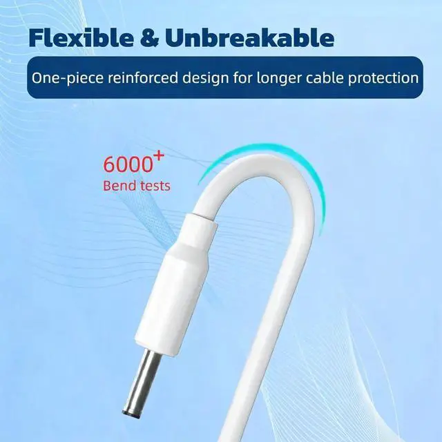Alt view image 3 of 7 - Charger Cord Replacement for Bitvae D2/R1/R2/S2 Electric Toothbrush, Compatible with Fairywill, Vekkia, Mornwell & More, White